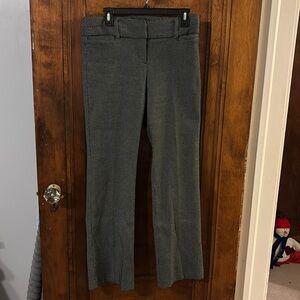 7th Avenue NY & Company Black w/ White Polka Dot Straight Leg Dress Pant Size 6